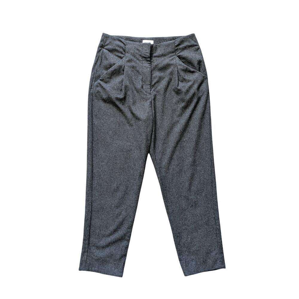 Wilfred Chambery Trouser Pants Women 6 Gray Wool Preppy Career Work Old Money